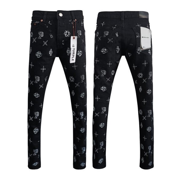 1 (1) New Arrival Designer Purple Brand Men's Jeans(XH16-20)