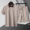 GUCC1 collar set two-piece shorts short sleeves（424185）