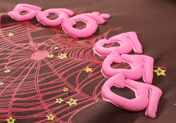 Young Thug Sp5der 55555 Foam Printed Jordan Clarksons Same Size Weight Cotton Hoop Loose Hoodie Sweatshirt（8203）