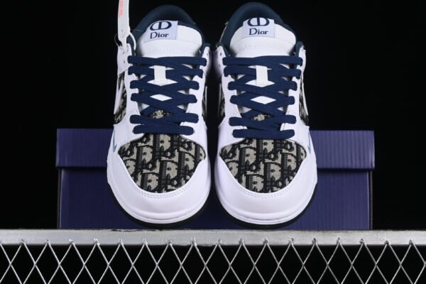 Nk SB Dunk Low Dior Anniversary High end Customized Low cut Casual Board Shoes（DR9158-007）
