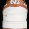 Nk SB Dunk Low LV Collaboration - Chocolate Anniversary High end Customized Low cut Casual Board Shoes（FC1688-133）
