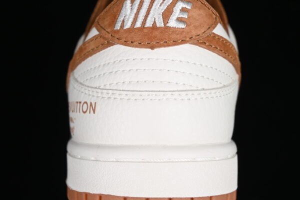 Nk SB Dunk Low LV Collaboration - Chocolate Anniversary High end Customized Low cut Casual Board Shoes（FC1688-133）
