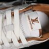Nk SB Dunk Low LV Collaboration - Chocolate Anniversary High end Customized Low cut Casual Board Shoes（FC1688-133）