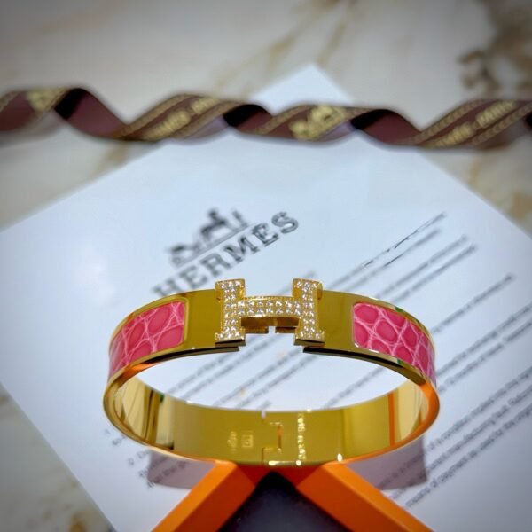 HERMES Enamel bracelet (Hl54B40)