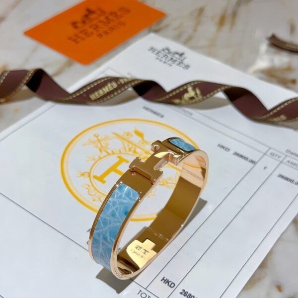 HERMES Enamel bracelet (Hl65B40)