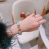 HERMES Enamel bracelet (Hl65B40)