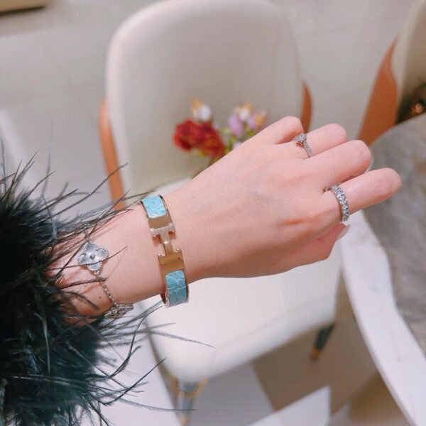 HERMES Enamel bracelet (Hl65B40)