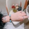 HERMES Enamel bracelet (Hl65B40)