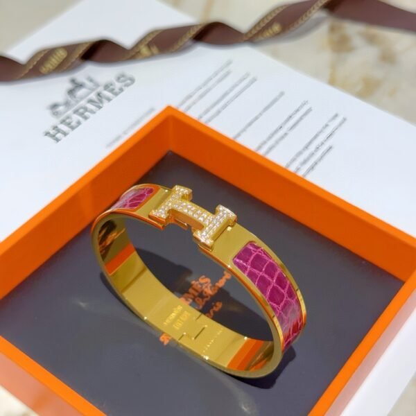 HERMES Enamel bracelet (Hl65B40)
