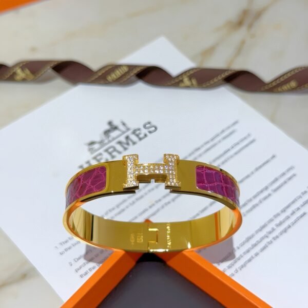 HERMES Enamel bracelet (Hl65B40)