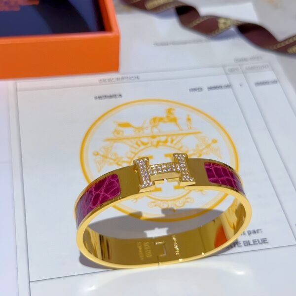 HERMES Enamel bracelet (Hl65B40)