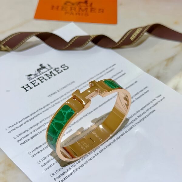 HERMES Enamel bracelet (Hl65B40)