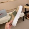 PRADA Downtown leather sneakers（109LZ118031）