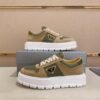 PRADA Downtown leather sneakers（109LZ118031）