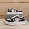 PRADA Downtown leather sneakers（109LZ120031）