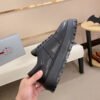 PRADA Downtown leather sneakers（109LZ121031）