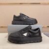PRADA Downtown leather sneakers（109LZ121031）