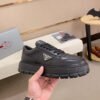 PRADA Downtown leather sneakers（109LZ121031）