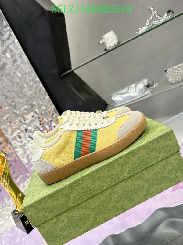 GUCCI new German training genuine leather board shoes retro dirty shoes（85LZ155030）Men