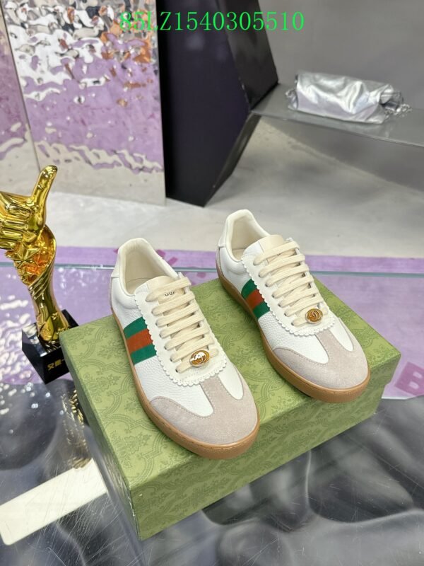 GUCCI new German training genuine leather board shoes retro dirty shoes（85LZ1MIX1） Men