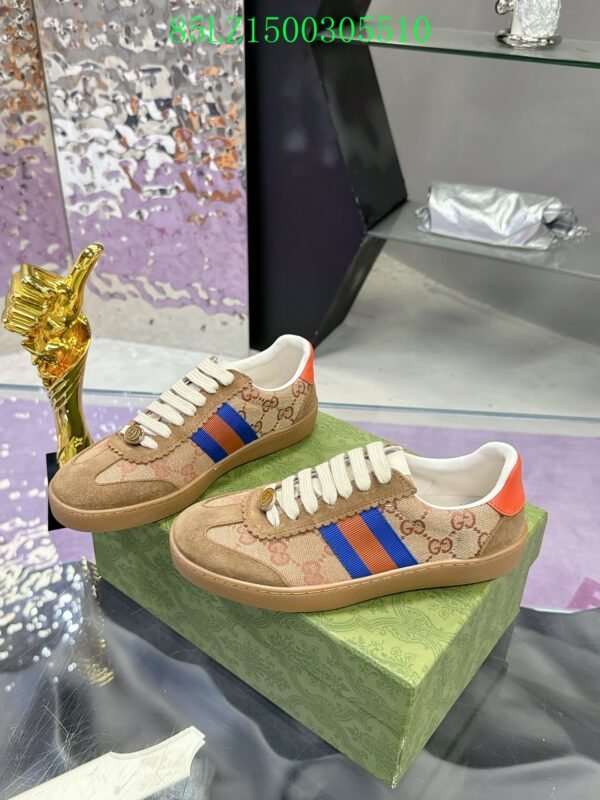 GUCCI new German training genuine leather board shoes retro dirty shoes（85LZ1MIX1） Men