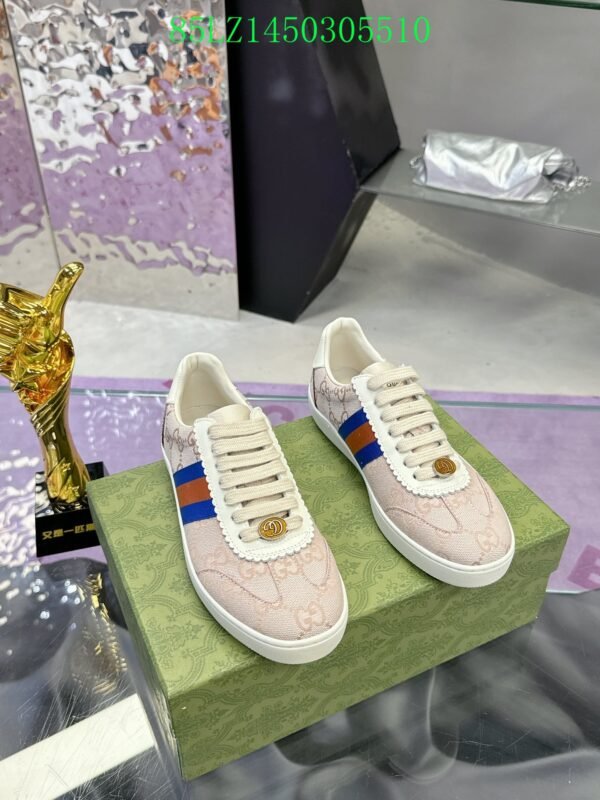 GUCCI new German training genuine leather board shoes retro dirty shoes（85LZ1MIX1） Men