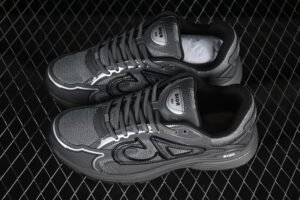D*ior Round toe lace up lifestyle casual sports running shoes（B302）