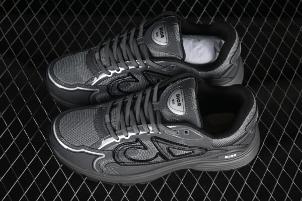 D*ior Round toe lace up lifestyle casual sports running shoes（B302）