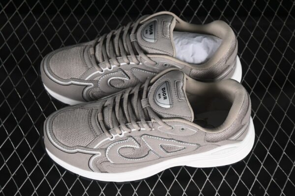 D*ior Round toe lace up lifestyle casual sports running shoes（B302）