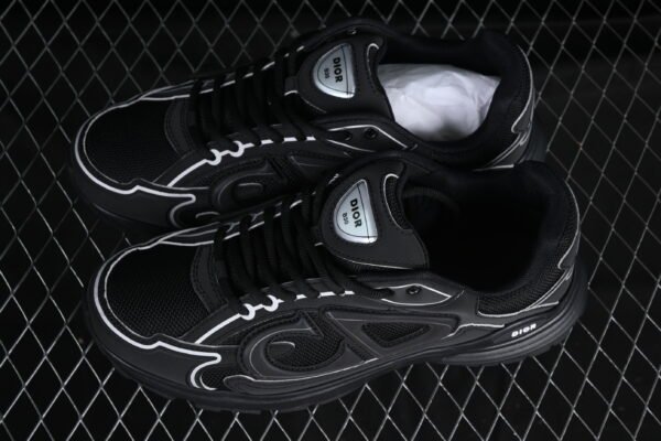 D*ior Round toe lace up lifestyle casual sports running shoes（B30）