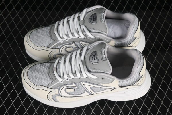 D*ior Round toe lace up lifestyle casual sports running shoes（B304）