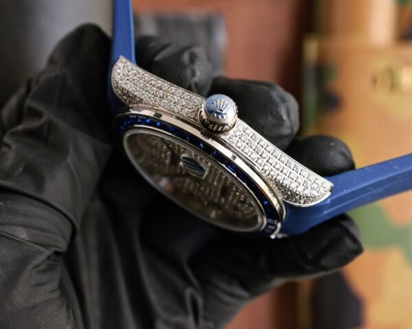 Rolex Full Diamond Rich Edition Luxurious 18k Nano Technology