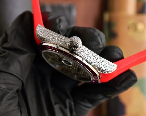 Rolex Full Diamond Rich Edition Luxurious 18k Nano Technology